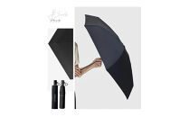 自動開閉折りたたみ傘&nbsp;6本骨　ブラック　