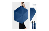 自動開閉折りたたみ傘&nbsp;6本骨　ネイビー　