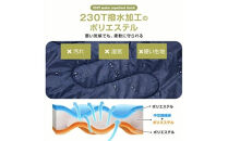 寝袋　タイプA　ネイビー　