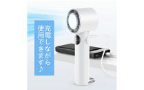 手持ち扇風機　ベージュ　