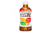 からだすこやか茶W+350ml×24本　【11100-0966】トクホ&nbsp;特定保健用食品&nbsp;無糖&nbsp;食物繊維&nbsp;ほうじ茶&nbsp;烏龍茶&nbsp;紅茶&nbsp;ブレンド茶&nbsp;脂肪の吸収を抑制&nbsp;糖の吸収をおだやかに&nbsp;水分補給&nbsp;常備&nbsp;保存&nbsp;買い置き&nbsp;備蓄&nbsp;防災&nbsp;熱中症&nbsp;人気&nbsp;おすすめ