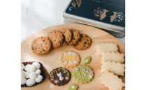 ちいさな窓のクッキー缶「ツルギーとハナハナ島」　