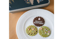 ちいさな窓のクッキー缶「ツルギーとハナハナ島」　