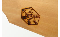 〈星亀椅子工房〉あぐらいす　大　栗材仕様　rouge&nbsp;ルージュ【11100-1264-6】