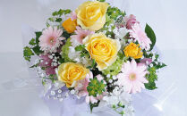 【定期便】【全6回定期便】季節の花のアレンジメント定期便　1年間！2か月に1度お花が届きます