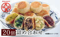 いろは堂&nbsp;おやき20個詰合せ&nbsp;長野&nbsp;信州&nbsp;レンジ&nbsp;7種&nbsp;老舗【2026年9月発送予定】