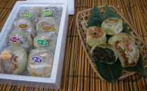 信州松代　大名おやき28個セット【もっちり焼き＆ふっくら蒸し14個ずつ】（蔦屋本店）