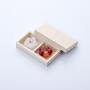 めでたい紅白梅箸置き《木箱セット》