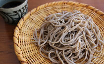 信州田舎そば（手打ち）4人前・薬味・鴨つけ汁セット[箱]（美包）