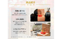 幸せを呼ぶ金の折り鶴&nbsp;１羽セット【木箱つき】