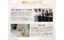 幸せを呼ぶ金の折り鶴&nbsp;１羽セット【木箱つき】