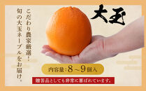 [先行予約]&nbsp;和歌山県産ネーブル&nbsp;約4kg　大玉（8個～9個）秀品&nbsp;こだわり農家厳選&nbsp;［KG35］