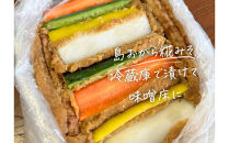 【島おから糀みそ&nbsp;500g×2個】国産原料、天然発酵味噌