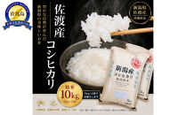 佐渡産コシヒカリ&nbsp;5kg×2袋セット