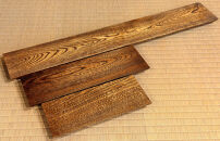 くろえ盛器&nbsp;栓&nbsp;ふき漆&nbsp;40cm×12.5cm