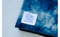 藍染&nbsp;ブックカバー&nbsp;村雲染