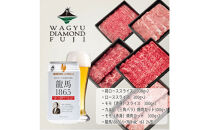 龍馬1865＋WAGYU&nbsp;DIAMOND&nbsp;FUJI（部位5種&nbsp;食べ比べセット）【配送不可：沖縄県・離島】