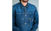 14ozセルヴィッチデニム　1stタイプジャケット&nbsp;インディゴブルー　【サイズ：2】