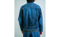 14ozセルヴィッチデニム　1stタイプジャケット&nbsp;インディゴブルー　【サイズ：3】