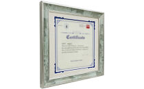 英検(R)合格証明書専用額&nbsp;グリーン&nbsp;雑貨&nbsp;日用品&nbsp;インテリア&nbsp;英検証明書&nbsp;淡い光沢&nbsp;英検証明書専用額&nbsp;横向き専用額&nbsp;横向き&nbsp;緑&nbsp;証明書用&nbsp;証明書用額&nbsp;約298×298&nbsp;額縁&nbsp;賞状&nbsp;デザインカットマット付属&nbsp;上品