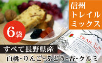 ALL&nbsp;NAGANO　信州TRAIL&nbsp;MIX　6袋&nbsp;加工食品&nbsp;ドライフルーツ&nbsp;ドライフルーツミックス&nbsp;おやつ&nbsp;もも&nbsp;リンゴ&nbsp;アンズ&nbsp;ぶどう&nbsp;くるみ&nbsp;セミドライ&nbsp;|&nbsp;ドライフルーツ&nbsp;人気&nbsp;おすすめ&nbsp;もも&nbsp;りんご&nbsp;あんず&nbsp;ギフト&nbsp;送料無料&nbsp;長野県&nbsp;長野市&nbsp;信州&nbsp;信濃&nbsp;ふるさと納税