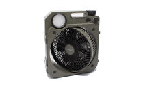 〈Comfort+〉充電式薄型送風扇（モスグリーン）