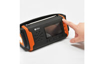 〈Solpa〉&nbsp;手回しソーラー蓄電ラジオ