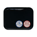 TATSU-CRAFT&nbsp;マグネット&nbsp;ノンスリップ&nbsp;トレー&nbsp;カラー&nbsp;39cm&nbsp;BK&nbsp;ブラック［Tk1168］