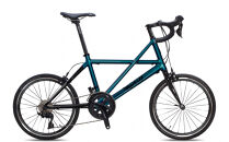 Tyrell(タイレル)&nbsp;&nbsp;CSi&nbsp;ターコイズナイト&nbsp;フラットハンドル&nbsp;自転車&nbsp;&nbsp;ミニベロ&nbsp;スポーツ&nbsp;ロードバイク&nbsp;スポーツサイクル&nbsp;簡単&nbsp;コンパクト&nbsp;通勤&nbsp;通学&nbsp;サイクリング&nbsp;変速付き&nbsp;香川県