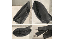 【-Less】DIA&nbsp;MESH／アシンメトリーショルダーバッグ　Ｍ&nbsp;（ブラック）&nbsp;LMSB-7002