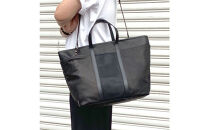【-Less】SCARRED&nbsp;TEXTURE／トートバッグ　Ｌ&nbsp;（ブラック）　LMSB-0513
