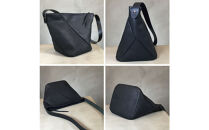 【-Less】J&nbsp;STEER　ツイストショルダーバッグ　LMSB-0065（ブラック）