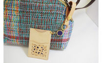 本革ICカードケース（障害のある人たちがつくるハートフルグッズ）【そらいろ】