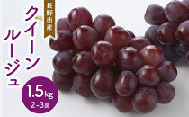 クイーンルージュ1.5kg　2-3房