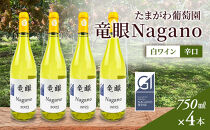 ワイン　竜眼Nagano　【GI長野】認定　750ｍｌ×4本