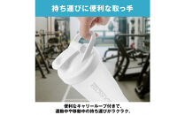 ハルクファクター&nbsp;シェイカー&nbsp;ボトル&nbsp;600ml&nbsp;ホワイト&nbsp;食洗機対応&nbsp;カチッと閉まる&nbsp;プロテイン&nbsp;シェーカー&nbsp;大容量&nbsp;白&nbsp;半透明