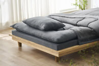 こだわりマットレス付き布団１０点セット&nbsp;KFS-KM10S&nbsp;ダークグレー