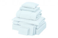 こだわりマットレス付き布団１０点セット&nbsp;KFS-KM10S&nbsp;ライトブルー