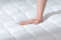 三つ折りポケットコイルマットレス&nbsp;１１ｃｍ&nbsp;PMTS11HR-3S&nbsp;ホワイト