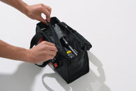 メッシュツールバッグ&nbsp;ボックスタイプ&nbsp;TLB-B27&nbsp;ブラック