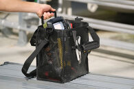 メッシュツールバッグ&nbsp;ボックスタイプ&nbsp;TLB-B27D&nbsp;ブラック