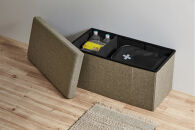 ３ＷＡＹ引き出し収納ボックス&nbsp;引き出し６つタイプ&nbsp;SST6H-76&nbsp;ブラウン