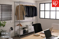 メタルシェルフワードローブ２段タイプ&nbsp;SEW2-1821BC