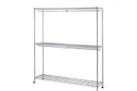 メタルシェルフワードローブ２段タイプ&nbsp;SEW2-1821BC