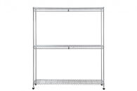 メタルシェルフワードローブ２段タイプ&nbsp;SEW2-1821BC