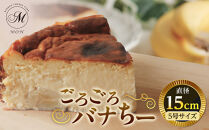 ごろごろバナちー(15センチホール）&nbsp;|&nbsp;&nbsp;ケーキ&nbsp;バナナ&nbsp;チーズケーキ&nbsp;15cm&nbsp;ホール&nbsp;濃厚&nbsp;人気&nbsp;おすすめ&nbsp;スイーツ&nbsp;デザート&nbsp;プレゼント&nbsp;&nbsp;送料無料&nbsp;長野県&nbsp;長野市&nbsp;信州&nbsp;信濃&nbsp;ふるさと納税