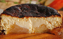 【3か月連続お届け】バスクチーズケーキ専門店ＭＯＮのバスちー３種（いつものちびちー・ゴロっと信州りんごバスちー・ブルーベリーバスちー）毎月1種ずつお届け！（12cm/ホール）