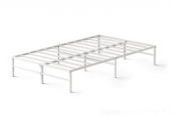 スチールベッド&nbsp;セミダブル&nbsp;SB01ｰSD&nbsp;ホワイト