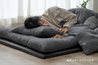 マットレス付き布団５点セット&nbsp;KFS-M5RS&nbsp;ライトブルー