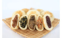 5種の信州地粉こやきセット&nbsp;25個(1個50g)J1180